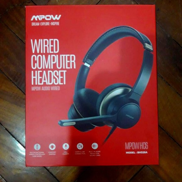 MPOW Headphones, - MODEL NUMBER: BH328A - Picture 1 of 3